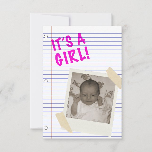 Invitation c'est une fille (Devant)