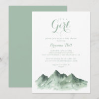 C'est une fille Baby shower Green Mountain Country