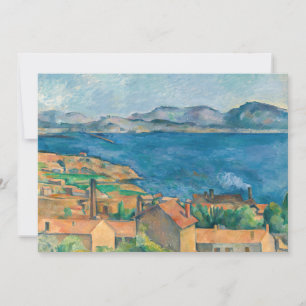 Invitation Cézanne - Golfe de Marseille, vu d'L'Estaque
