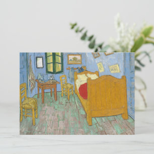 Invitation Chambre de Van Gogh à Arles - Classique Jaune & Bl