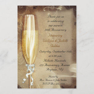 Invitation Champagne