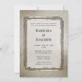 Invitation Champagne Gold Shimmering Party