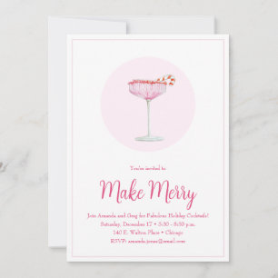 Invitation Champagne Rose Candy Can Fête