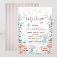 Champignons, Maisons pour bébés Baby shower à rayu