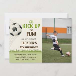 Invitation Championnat de football de la Ligue des Champions 