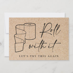 Invitation Changement de date moderne reporté Annulé événemen