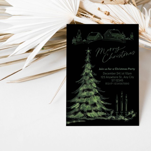 Invitation Chanter et célébrer - Fête de Noël (Créateur téléchargé)