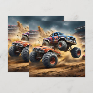Invitation Chaos sur les roues : Monster Truck Smash Derby