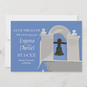 Invitation Chapel Bells Enregistrer la date de l'annonce