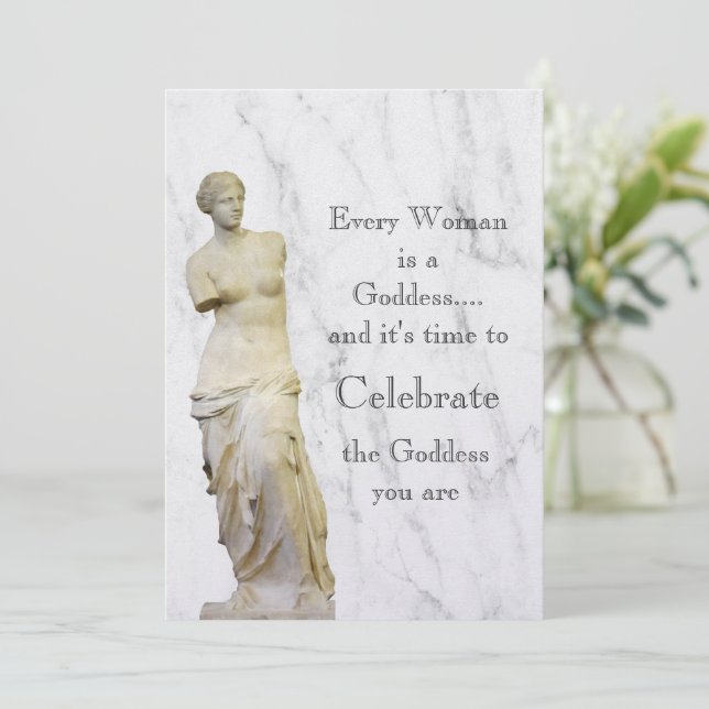 Invitation Chaque femme (Debout devant)