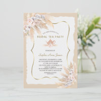 Charm Pampas Orchid Grass Rose Bridal Tea Party