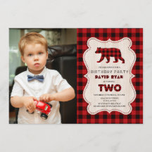 Charme Red Buffalo Lumberjack Photo 2e anniversair