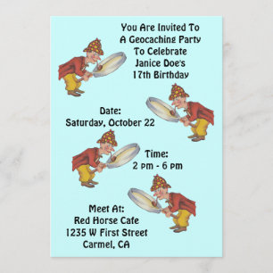 Invitation Chasse à Sherlock d'invitation de partie de