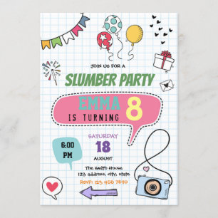 Invitation Chasse au trésor à la traîneau de sciage