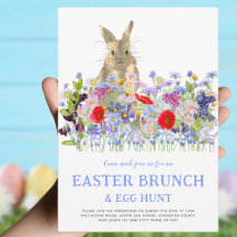 Chasse aux oeufs de Pâques et Brunch Fleur sauvage