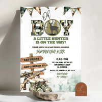 Chasse Baby shower Camo Boy