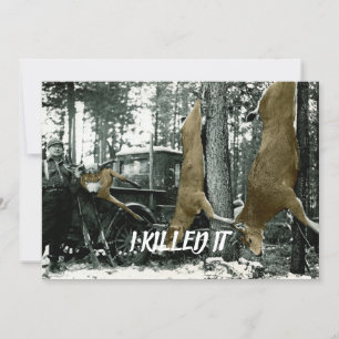 INVITATION CHASSE DE CHASSE DE CHASSE DE CHASSE LE TUER ET GR