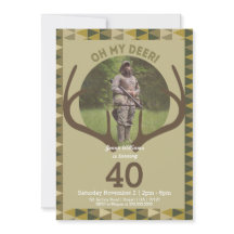 Chasse Hommes Camo Deer Antlers
