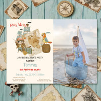 Chasseurs de trésors Pirate Photo Anniversaire