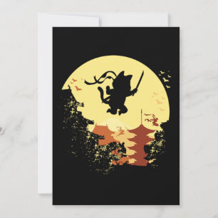 Invitation Chat Ninja Samurai Shinobi Kitten Kitty Animal ani