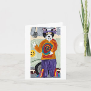 Invitation Chat Papa Hippie Tuxedo
