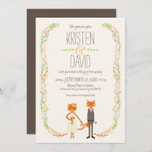 Chat Whimsland et Fox Couple Mariage