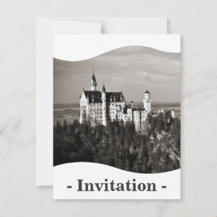 Invitation Château blanc