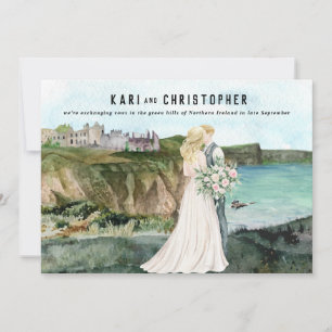 Invitation Château Côté Mer   Réception de Mariage 