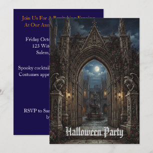 Invitation Château de la Rose Gothique