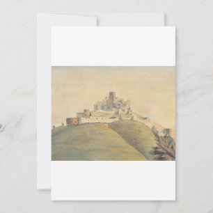 Invitation Château de Trencin dans l'ouest de la Slovaquie
