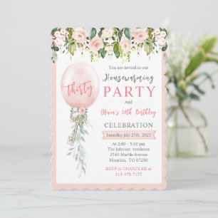 Invitation Chauffage domestique personnalisé et anniversaire
