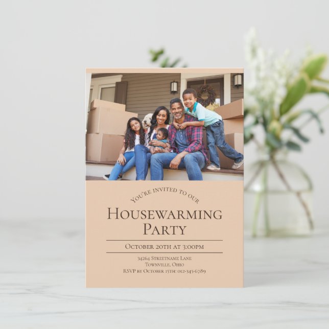 Invitation Chauffage domestique photo moderne (Debout devant)