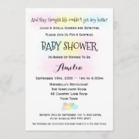 Chaussettes pour bébé Baby shower garçon ou fille 