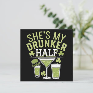 Invitation Chaussure Mon Couple Moitié St patrick Corresponda