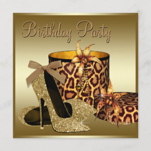 Invitation Chaussures à talons hauts Perles Noir Or Femme Ann