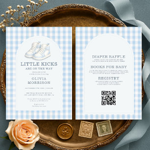 Invitation Chaussures à talons petits et uniques pour bébé Gi