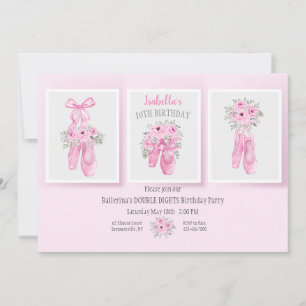 Invitation Chaussures de ballet