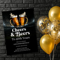 Cheers & Bières Anniversaire Vintage