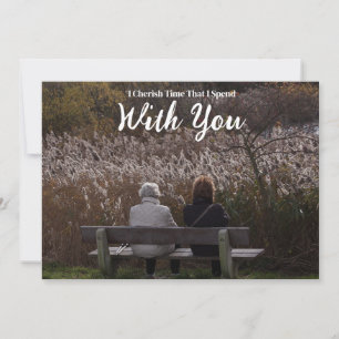 Invitation Cherish Time passé avec vous