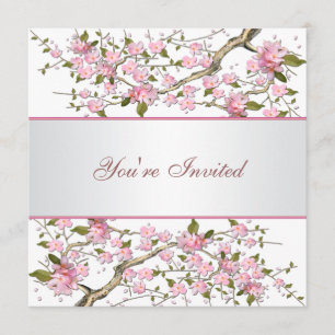 Invitation Cherry Blossom Fête de toutes les occasions