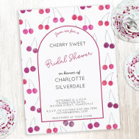 Invitation Cherry Bridal Shower