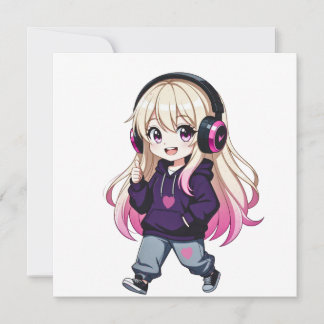 Invitation Chibi Funny