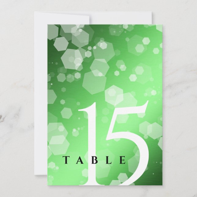 Invitation Chic 20th 38th 55th Emerald Mariage Anniversary (Devant)