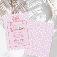 Chic Bow Polka Dot Saint Valentin