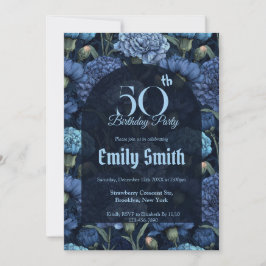 Invitation Chic Carnation Aesthetic Nature-Inspired Parties