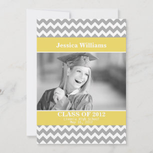 Invitation Chic Chevron