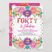 Chic Fiesta quarante et fabuleuse femme 40e annive