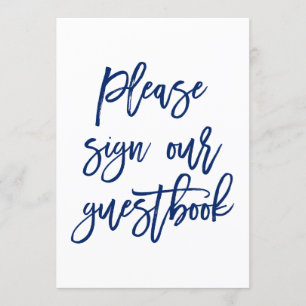 Invitation Chic Mariage Lettré À La Main Signer Notre Livre D