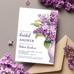 Invitation Chic moderne Rustique élégant Fête des mariées Lil