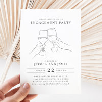 Chic Wine Engagement Party